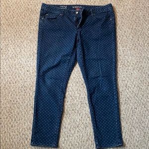 Polka Dot skinny Jean